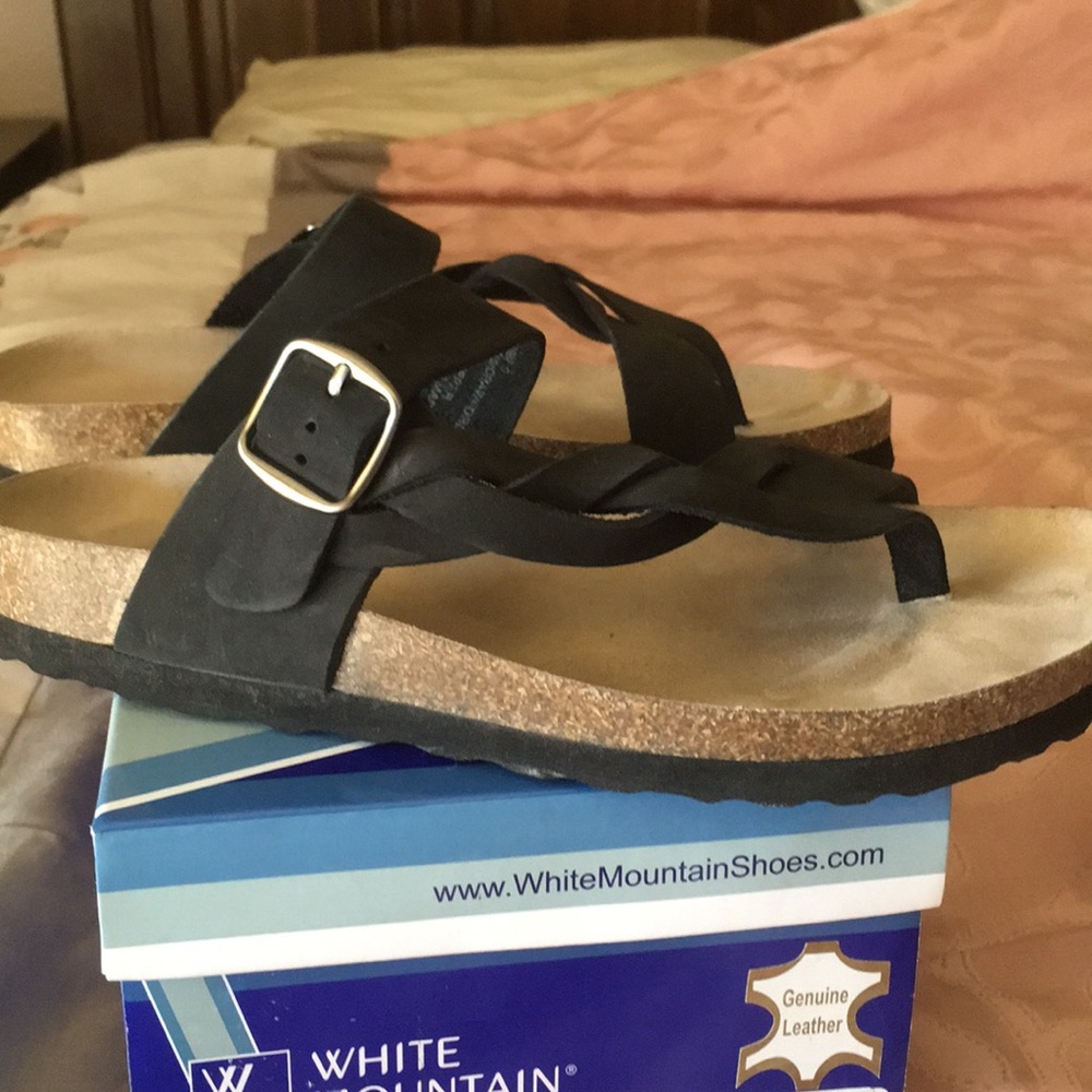 White mountain sandals